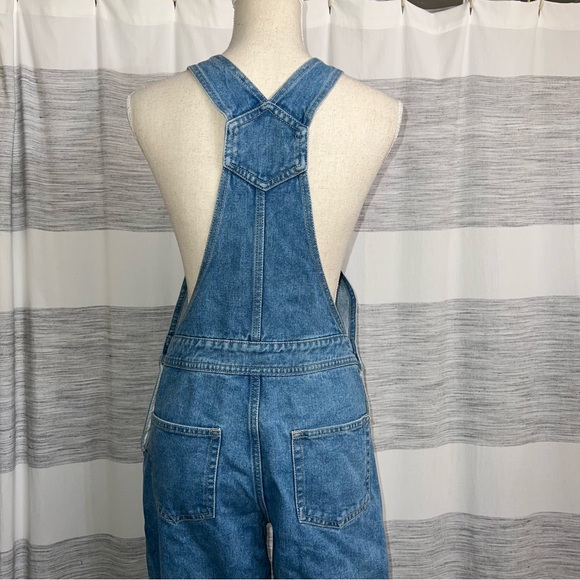 ASOS Blue Denim Women Jeans Overalls - Picture 3 of 6